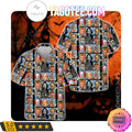 The Psycho Bunch Halloween Characters Men Aloha Casual Shirt