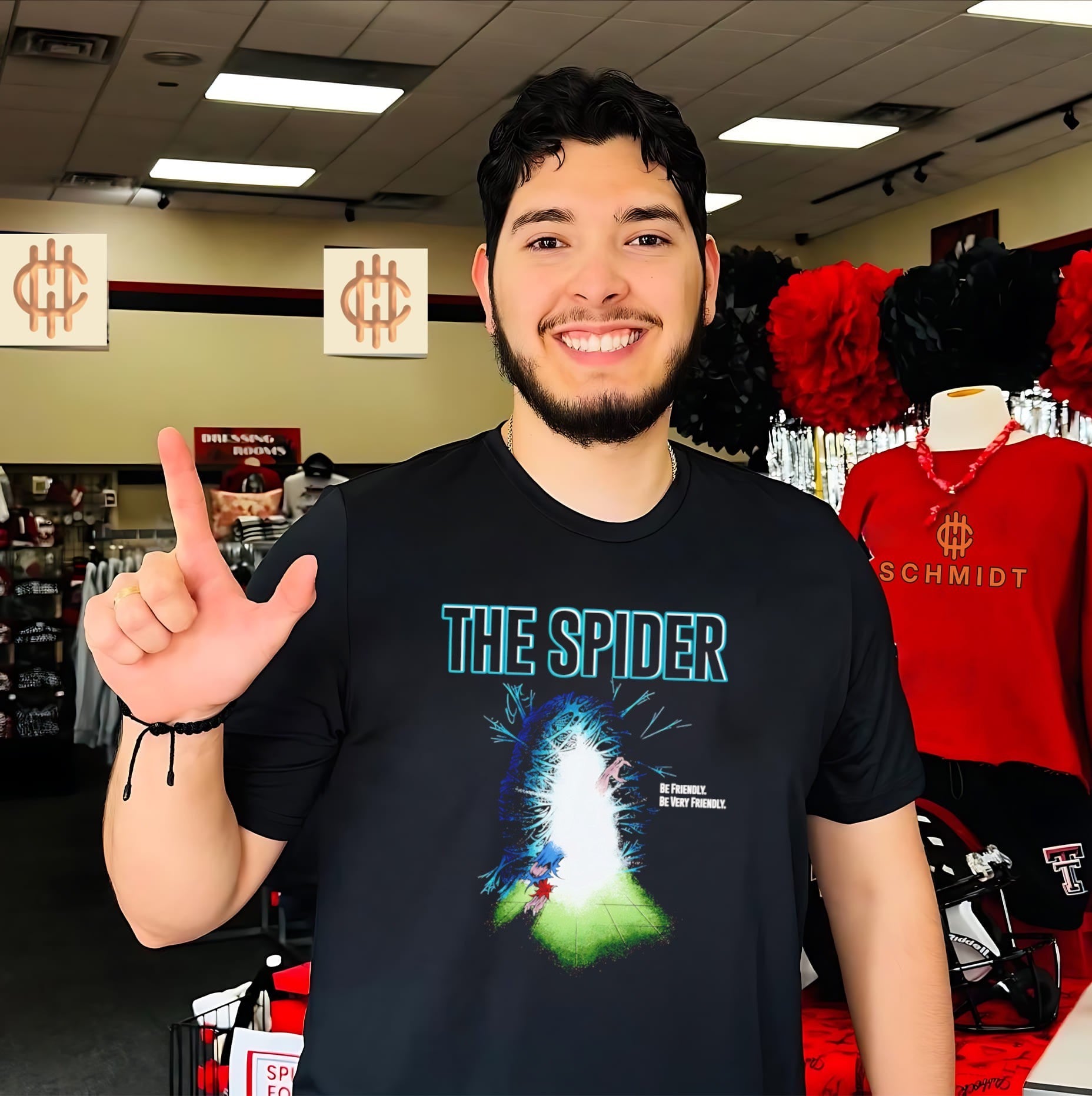 The Spider be friendly be very friendly shirt