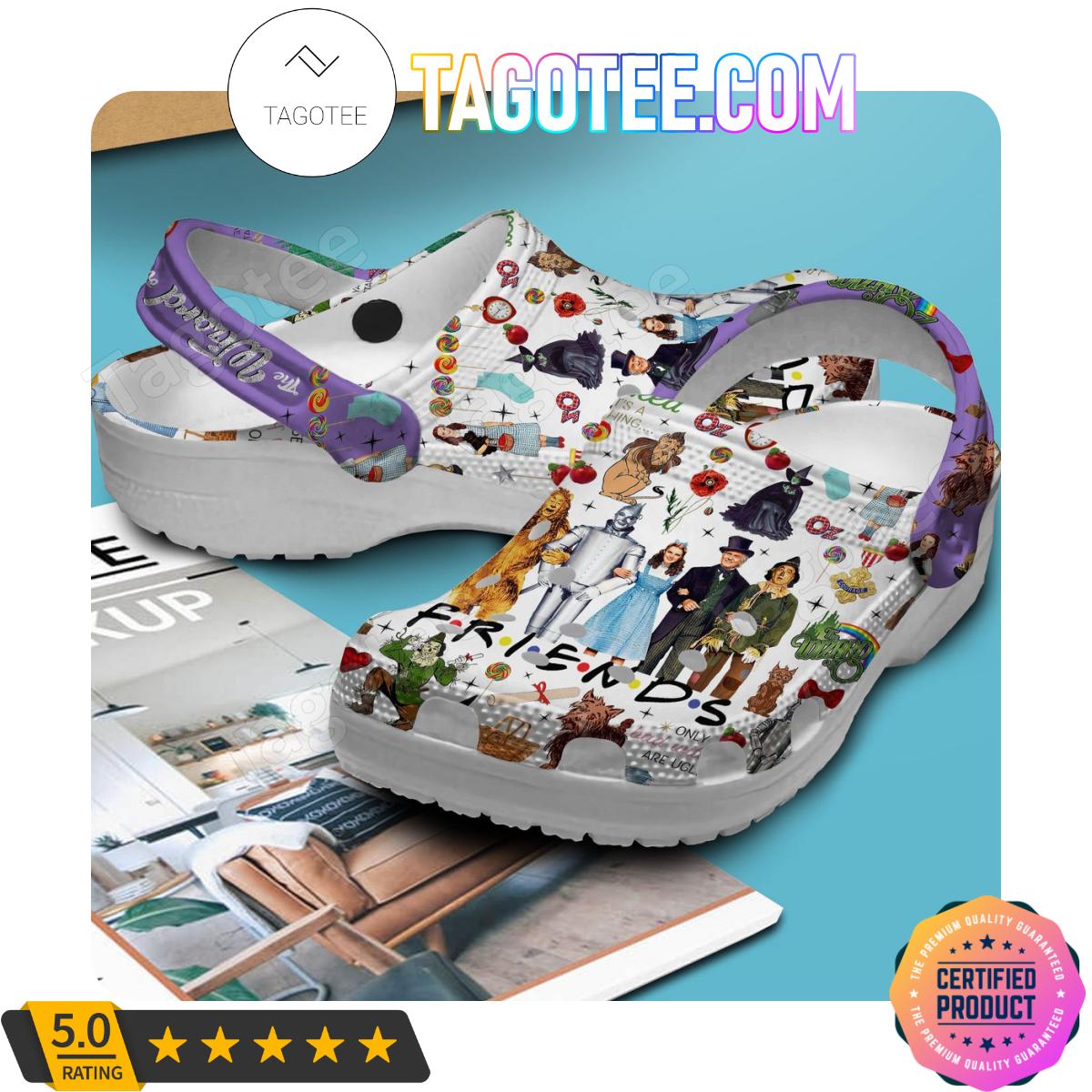 The Wizard Of Oz Friends Crocs Clogs