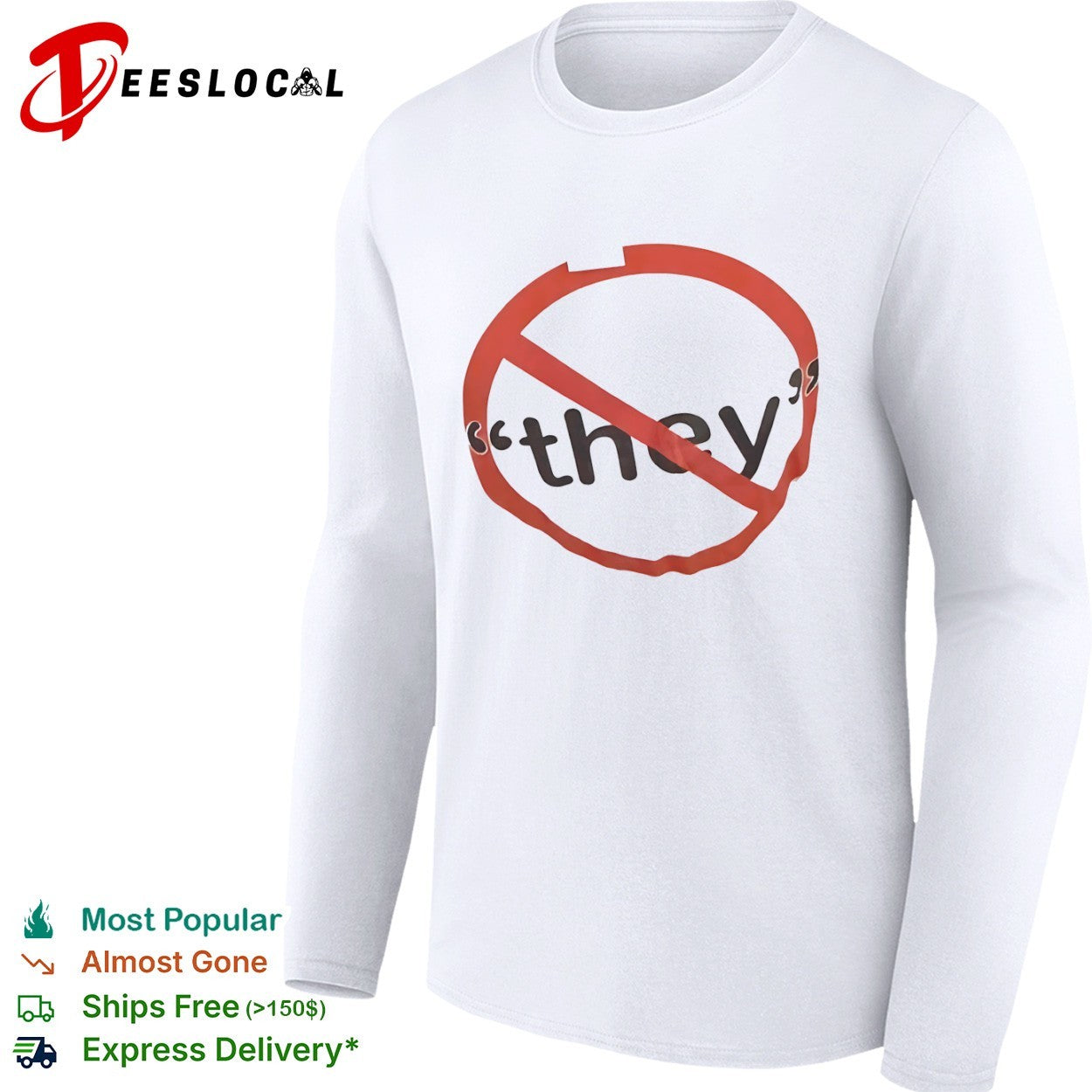 They Anti-Pronoun pronouns shirt