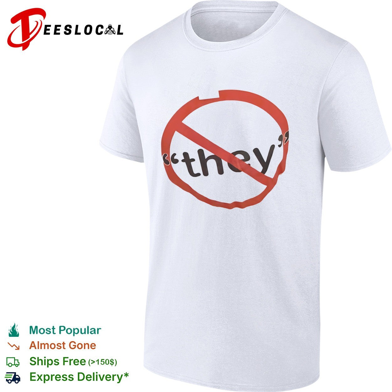 They Anti-Pronoun pronouns shirt