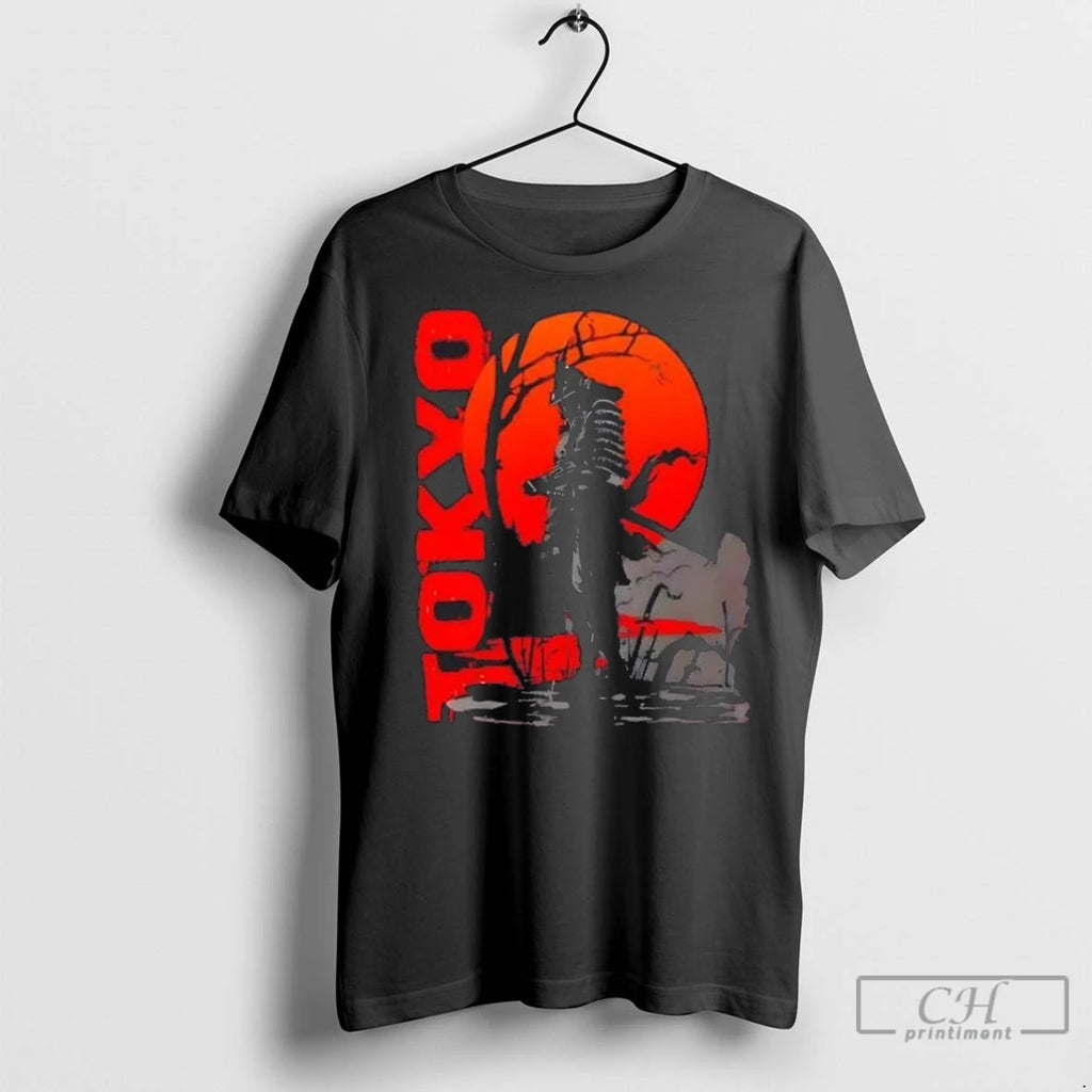 Tokyo Samurai Rising Sun T Shirts