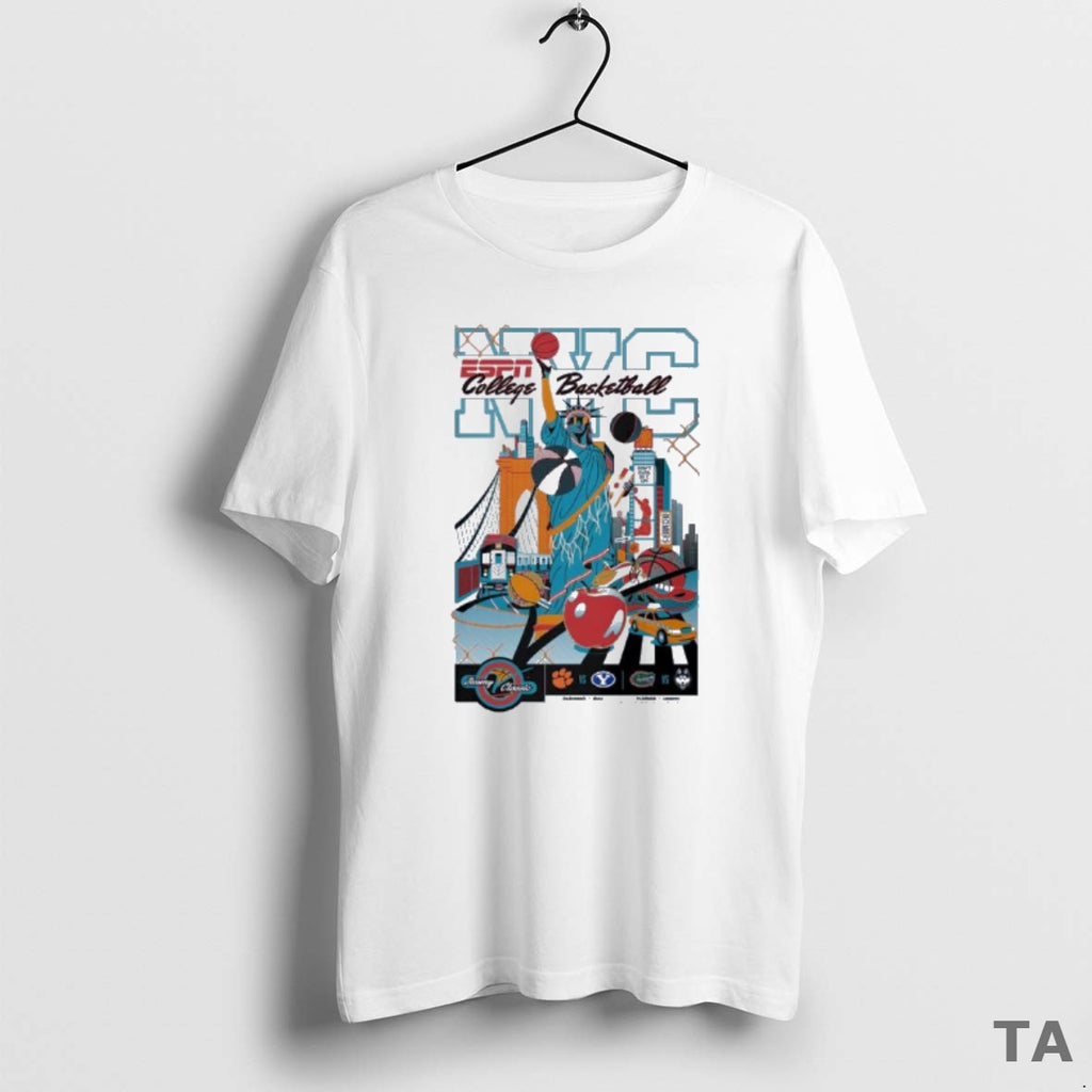 Top 2025 Jimmy V Classic 4 Team Basketball T Shirt Sweater