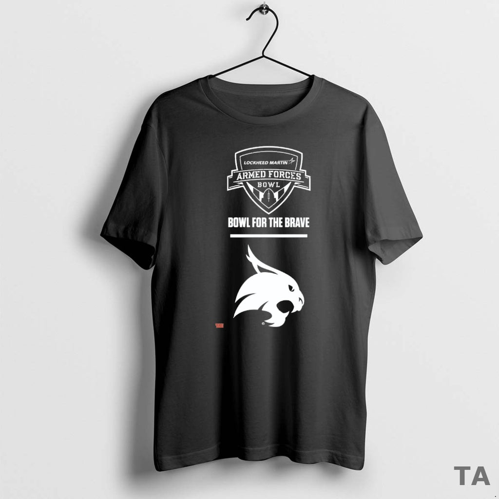 Top 2026 Armed Forces Bowl For The Brave Texas State Bobcats Football T Shirt Sweater