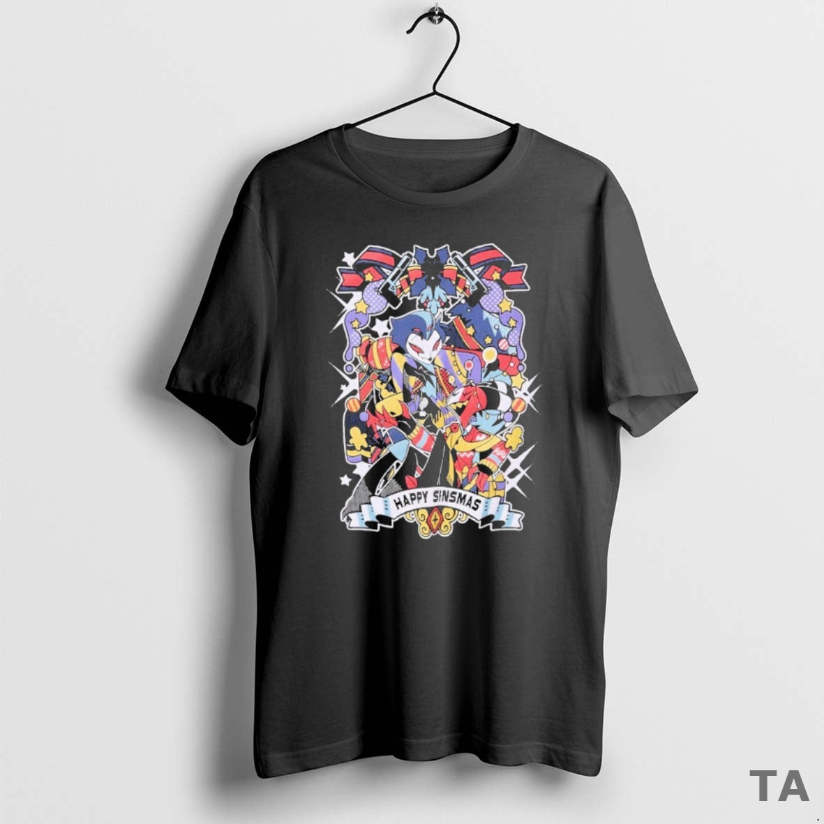 Top Helluva Boss Sinsmas Blitz Stolas T Shirt Sweater