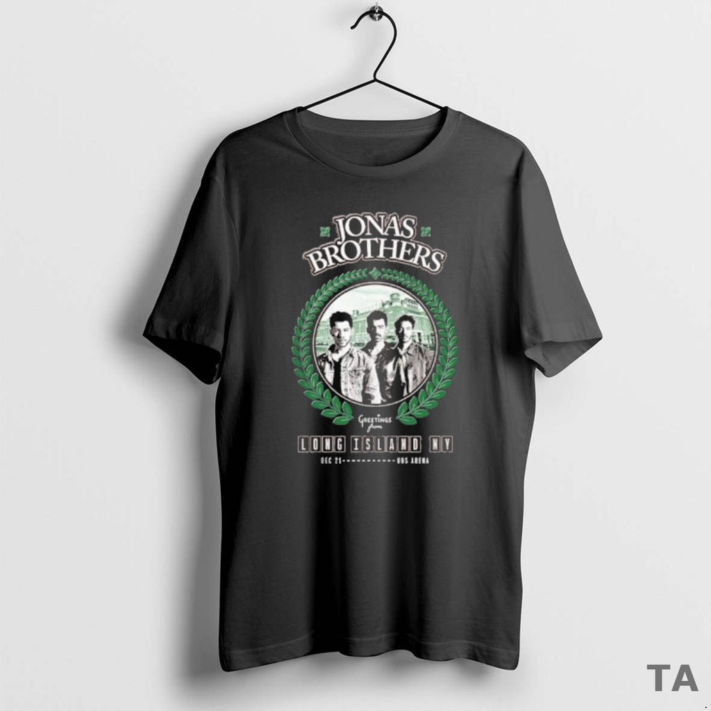 Top Jonas Brothers Greetings From Long Island Ny December 21 T Shirt Sweater