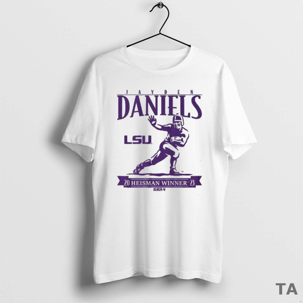 Top Lsu Football Jayden Daniels Heisman Trophy T Shirt Sweater