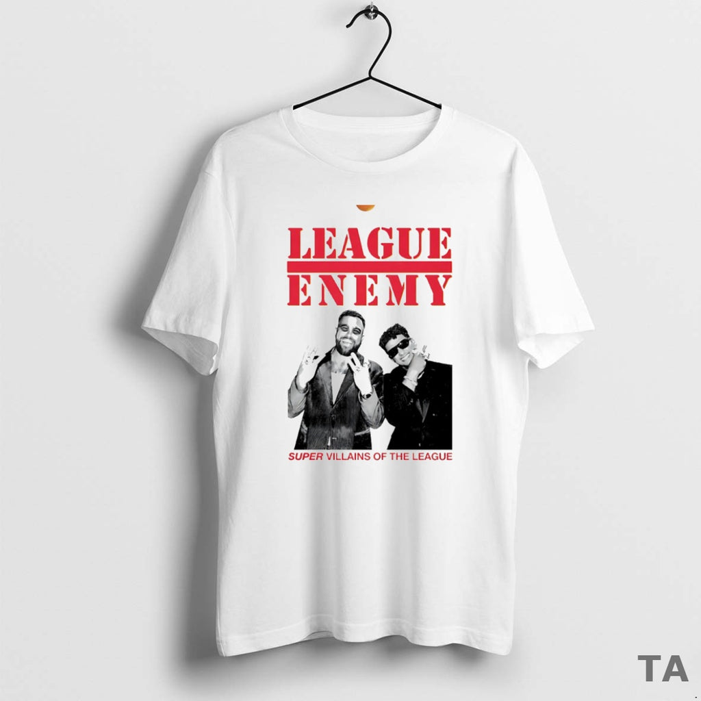 Top League Enemy Super Villains Of The League Circle T Shirt Sweater