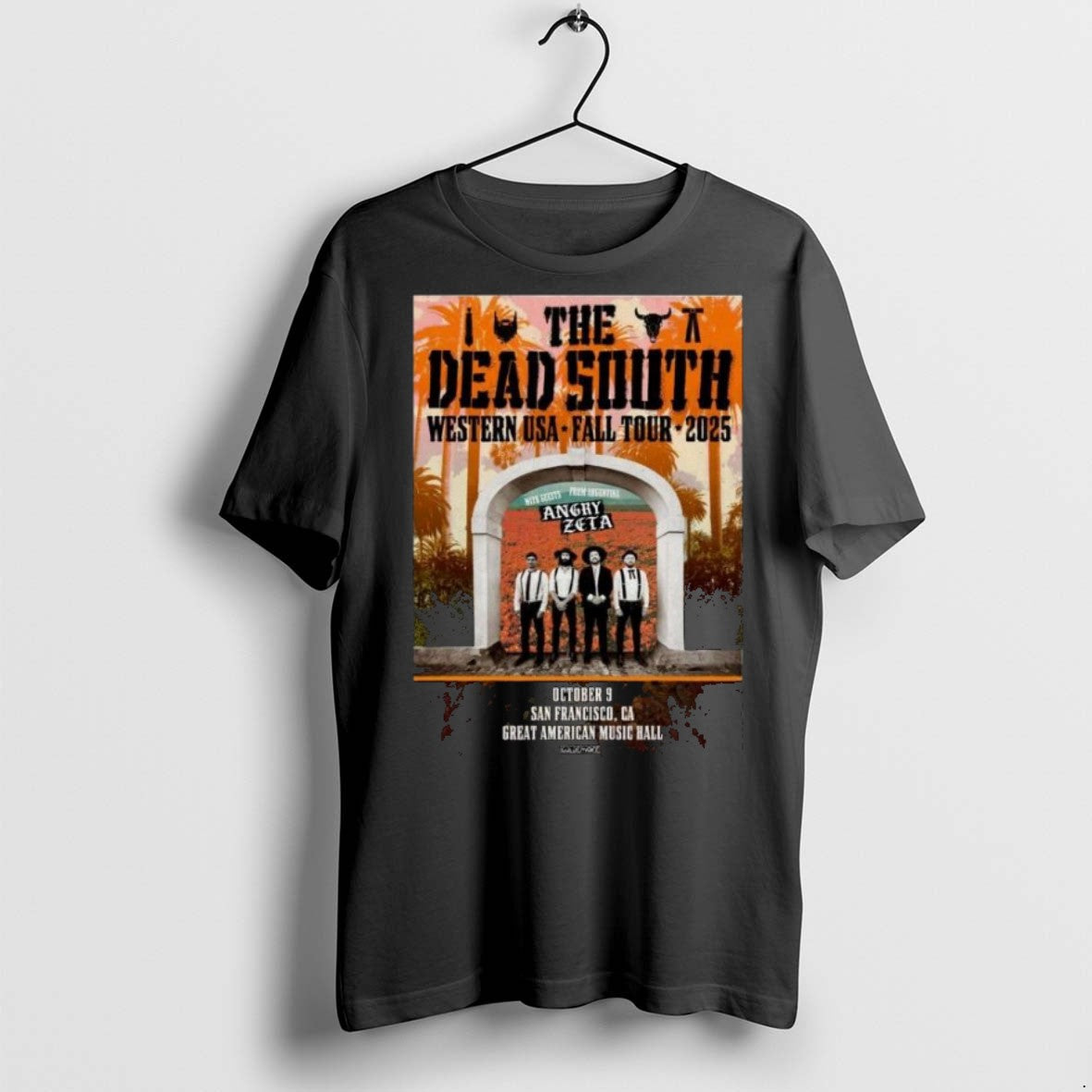 Top Premium The Dead South October 9 2025 The Warfield San Francisco Ca Long Sleve Unisex , , , Long Sleeve Tee