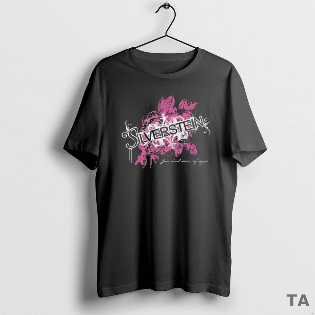 Top Silverstein Your Sword Versus My Dagger Floral Logo T Shirt Sweater