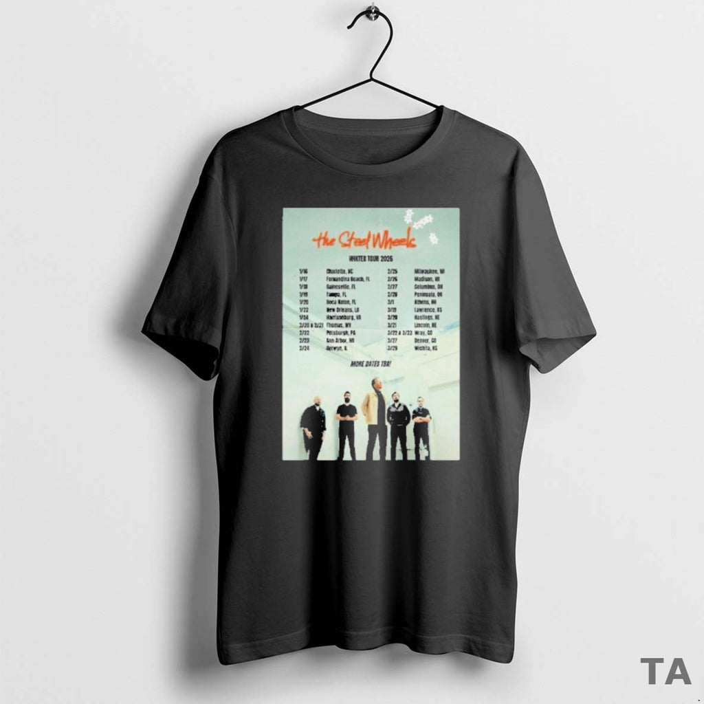 Top The Steel Wheels Winter Tour 2026 Dates T Shirt Sweater