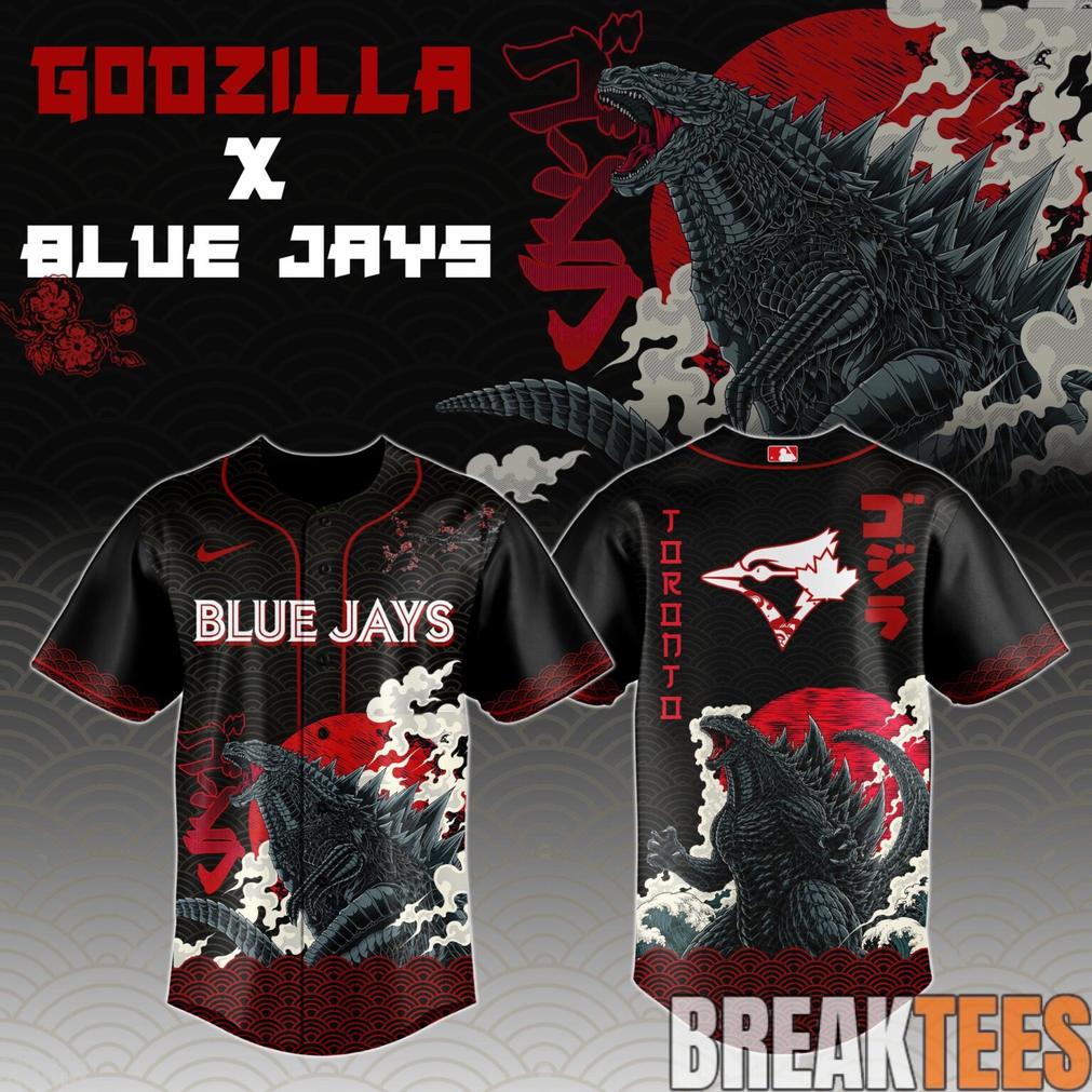 Toronto Blue Jays x King of the Monsters Limited Edition Baseball Jersey