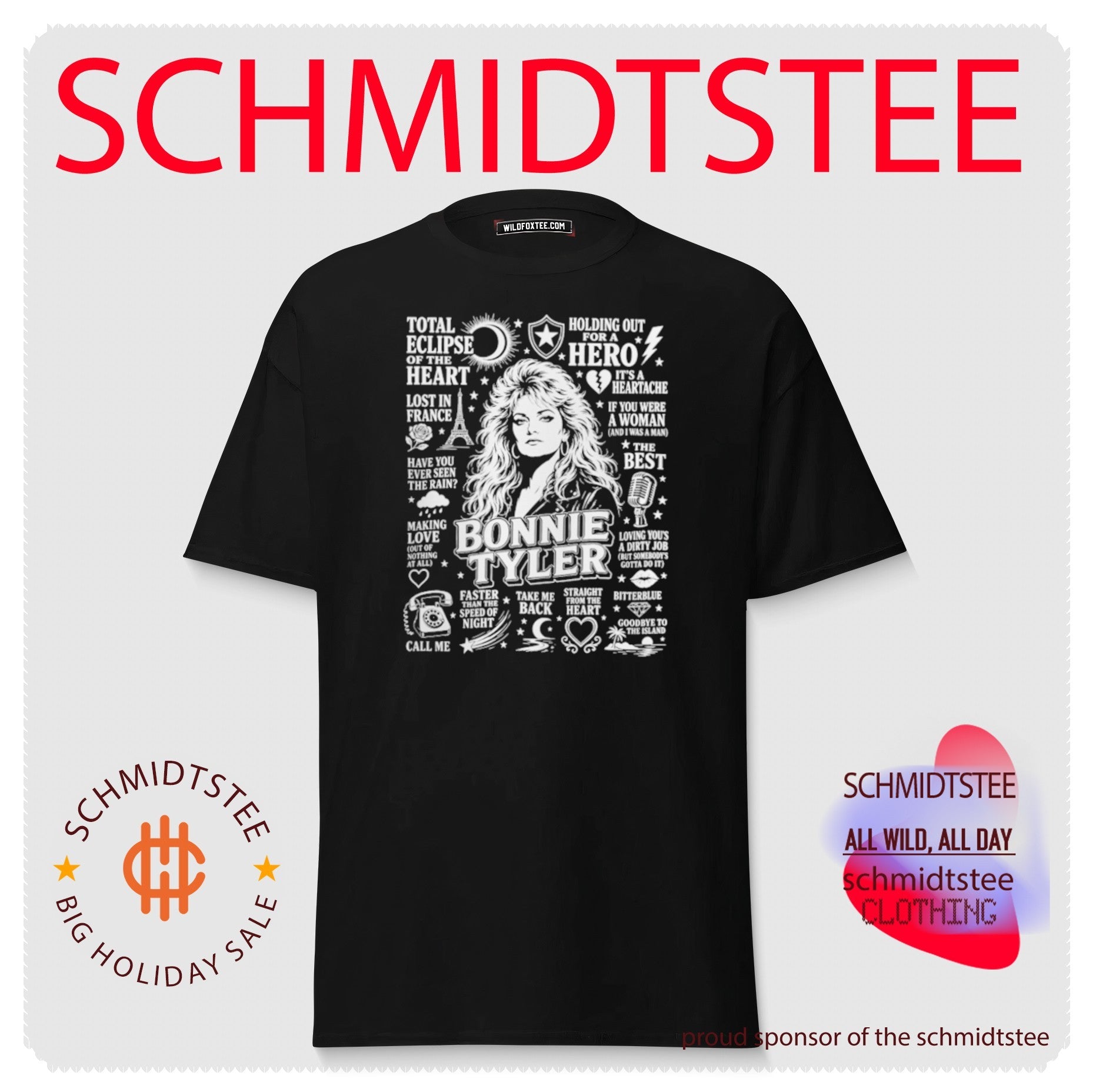 Total Eclipse of the Heart Rock Icon Shirt