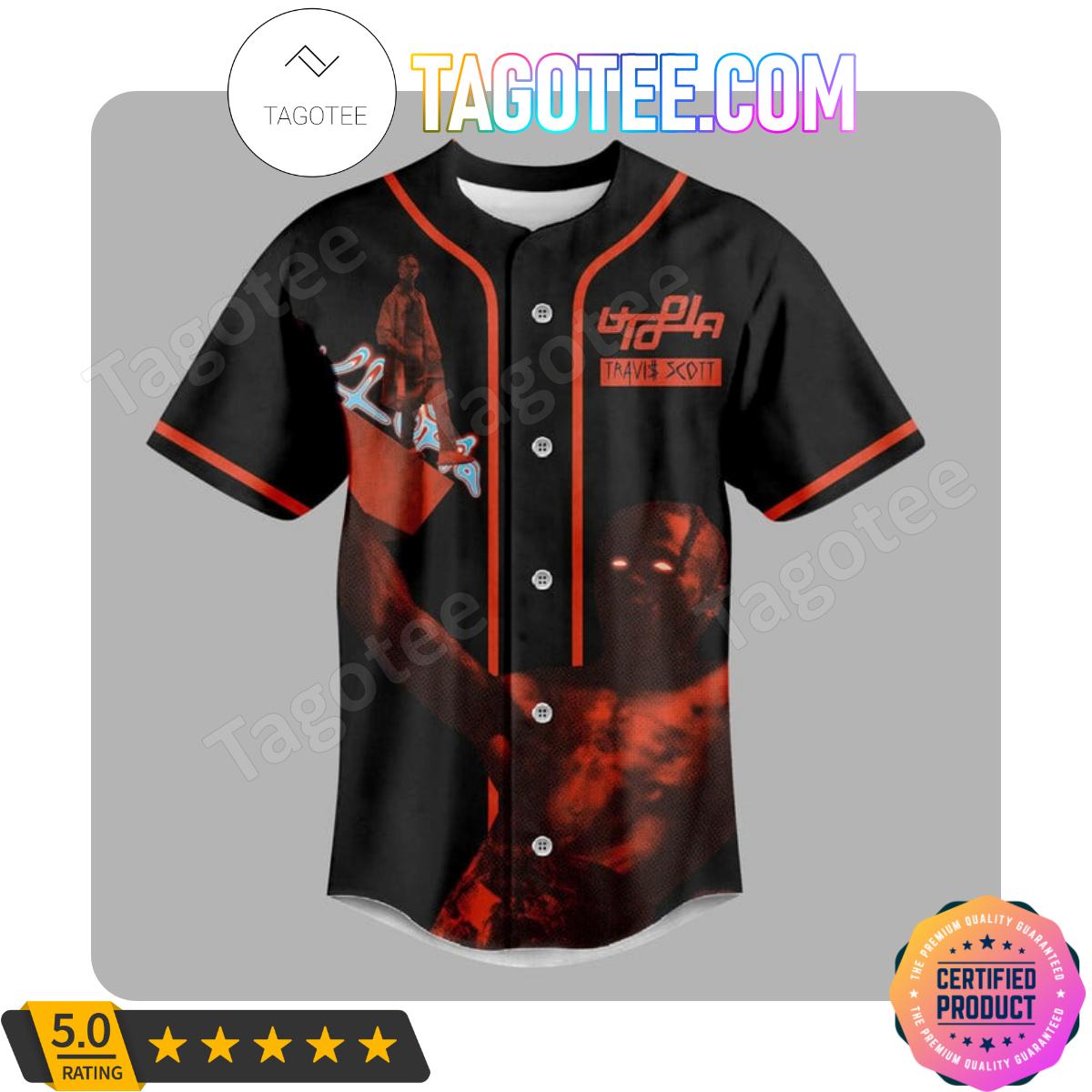 Travis Scott Utopia Baseball Jersey