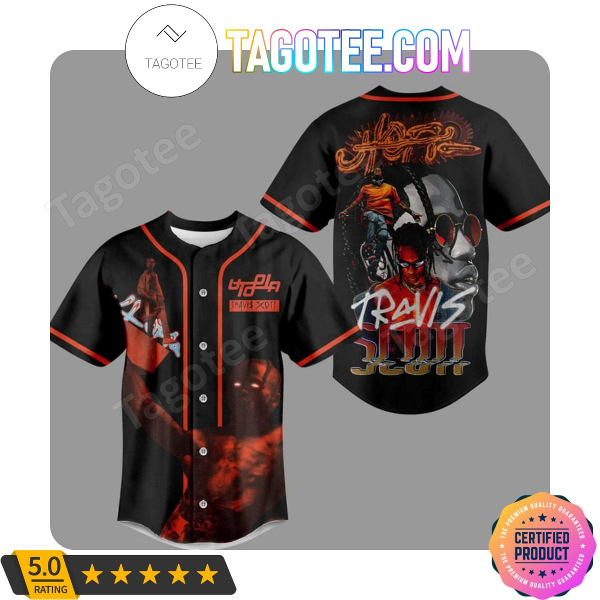 Travis Scott Utopia Baseball Jersey