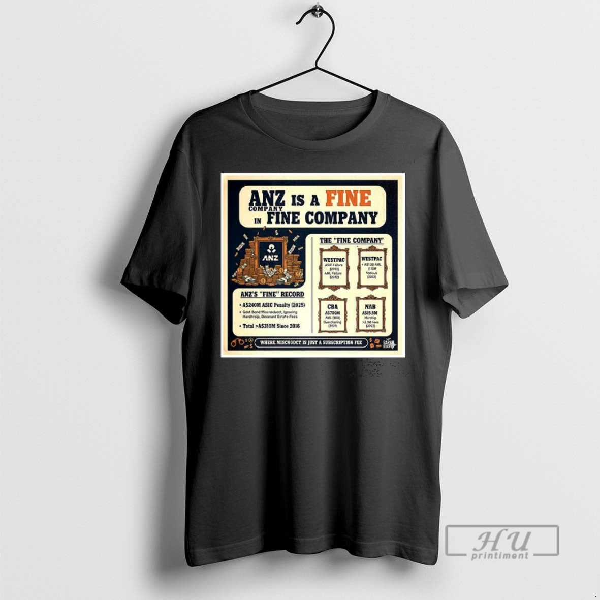 Trending Anz Is A Fine In Fine Company T Shirt Unisex , , , Long Sleeve Tee
