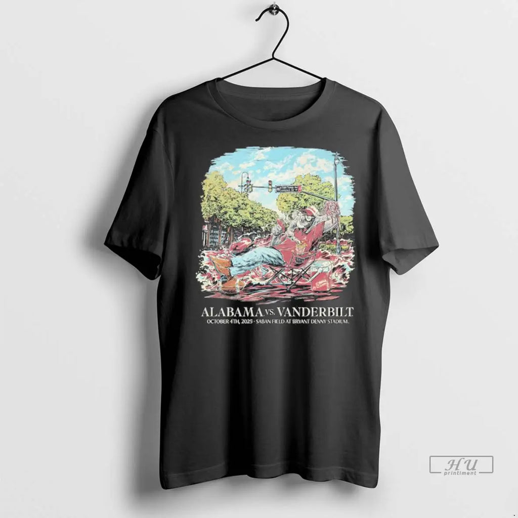 Trending Alabama Vs Vanderbilt 2025 Vintage T Shirts