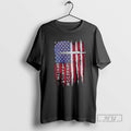 Trending American Flag Faith Family Freedom T Shirt Unisex , , , Long Sleeve Tee