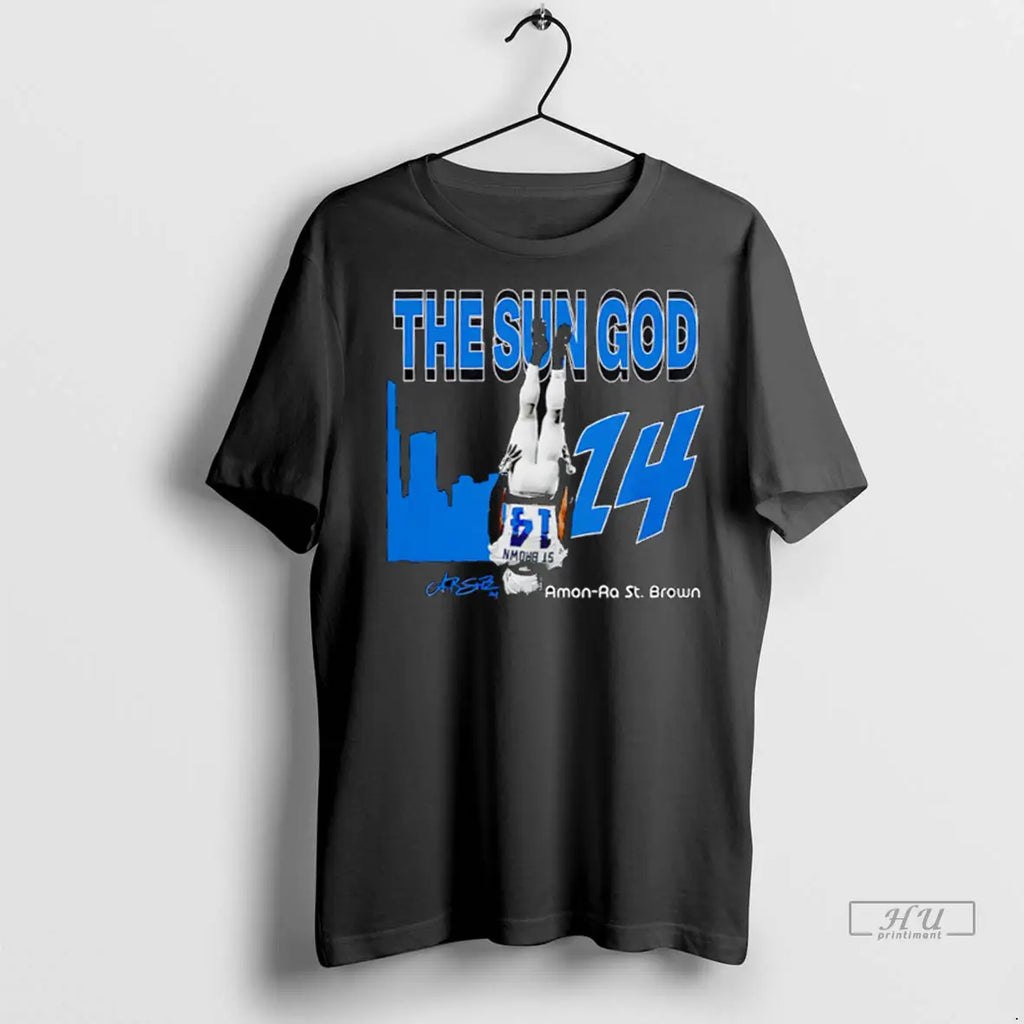 Trending Amon Ra St Brown Detroit City Headstand T Shirts