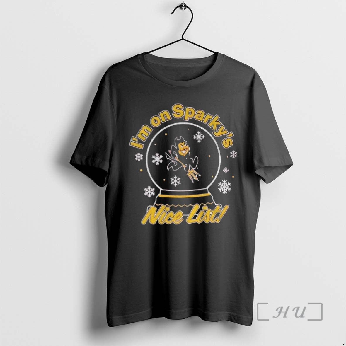 Trending Arizona State Sun Devils Football Im Sparkys Nice List T-Shirts