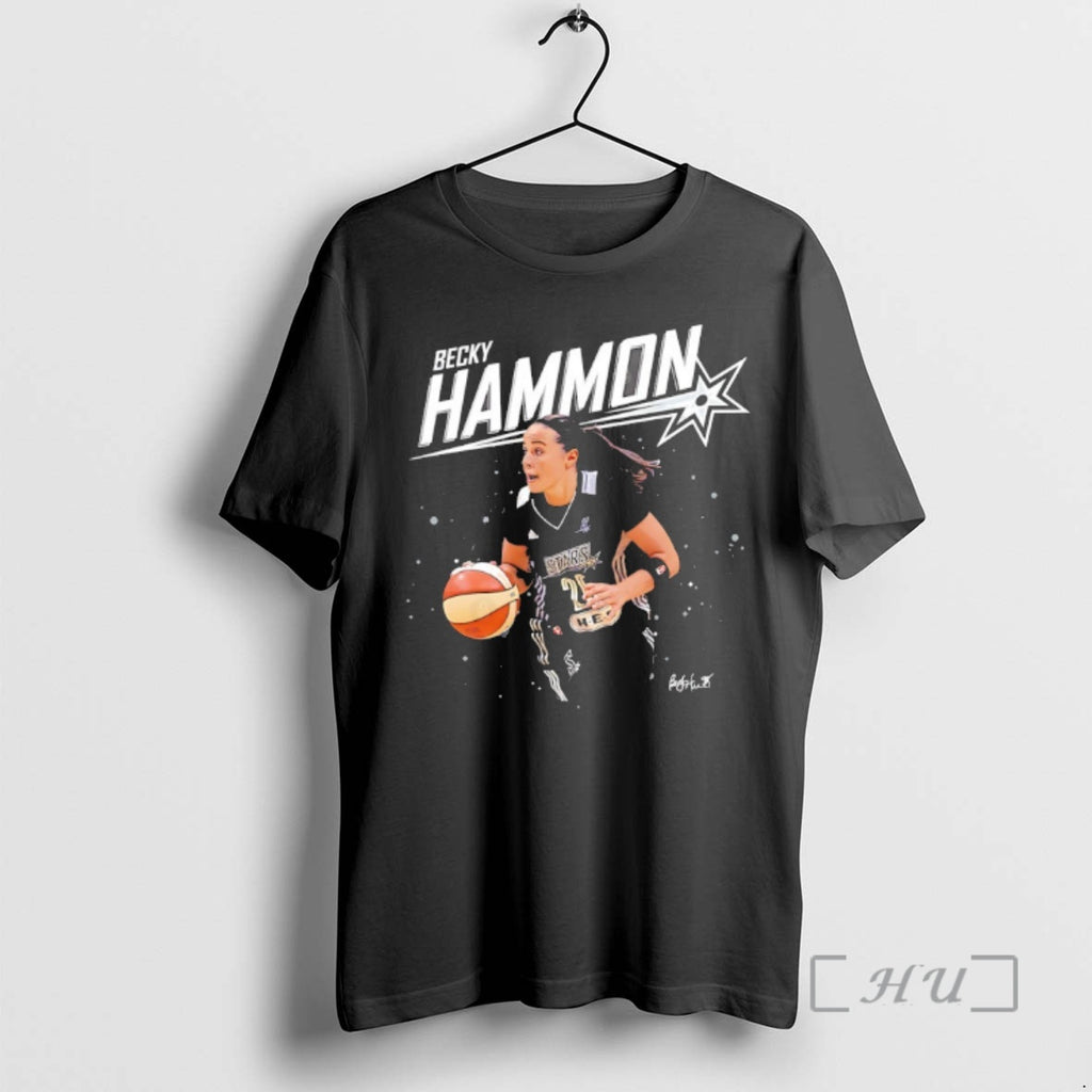 Trending Becky Hammon San Antonio Stars Signature Graphic
