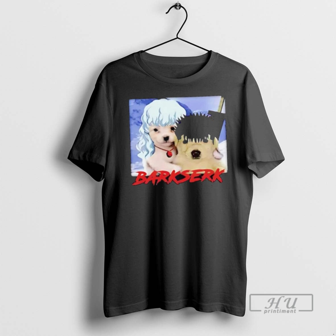 Trending Berserk Guts And Griffith Dog T Shirt Unisex , , , Long Sleeve Tee