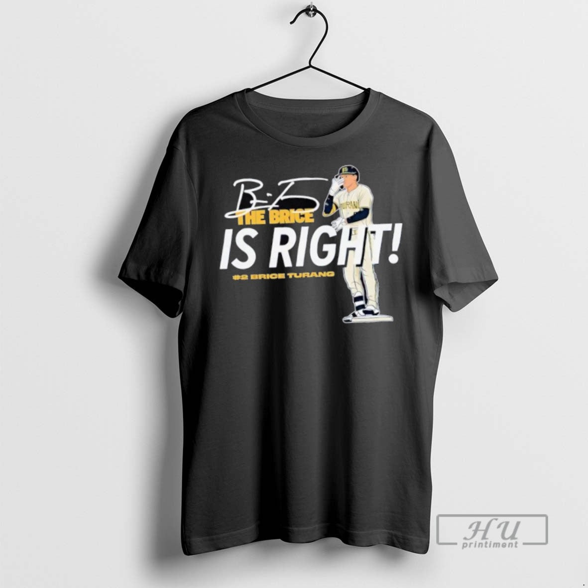 Trending Brice Turang The Brice Is Right Signature T Shirt Unisex , , , Long Sleeve Tee