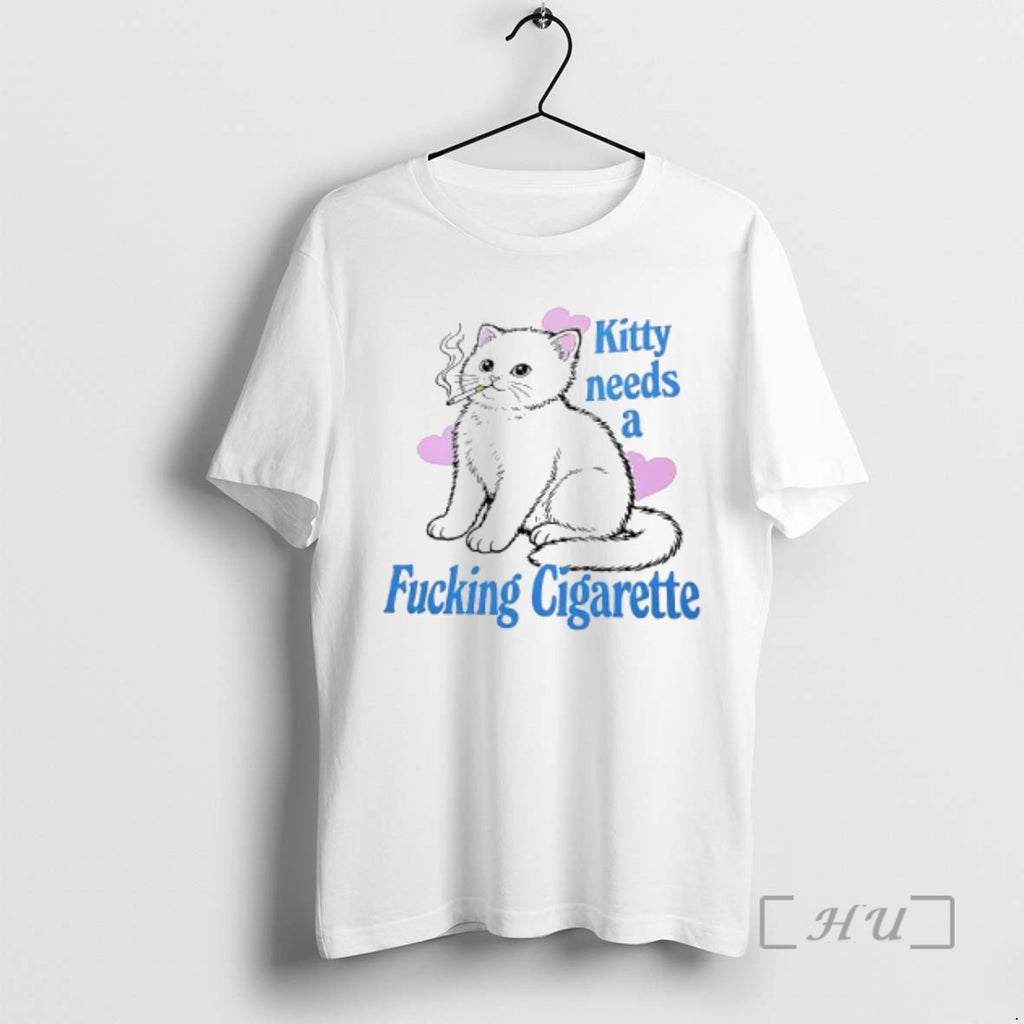 Trending Cat Kitty Needs A Fucking Cigarette Graphic