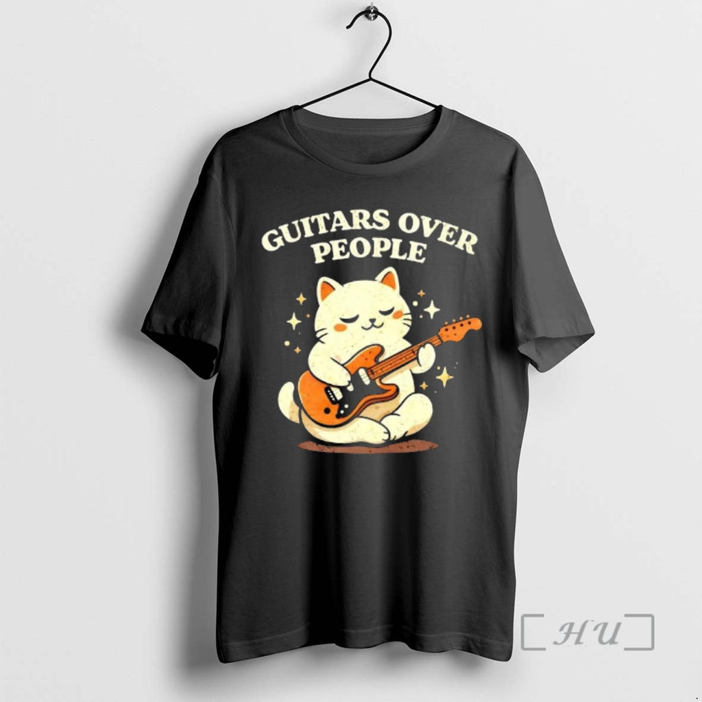 Trending Cat Playing Guitars Over People