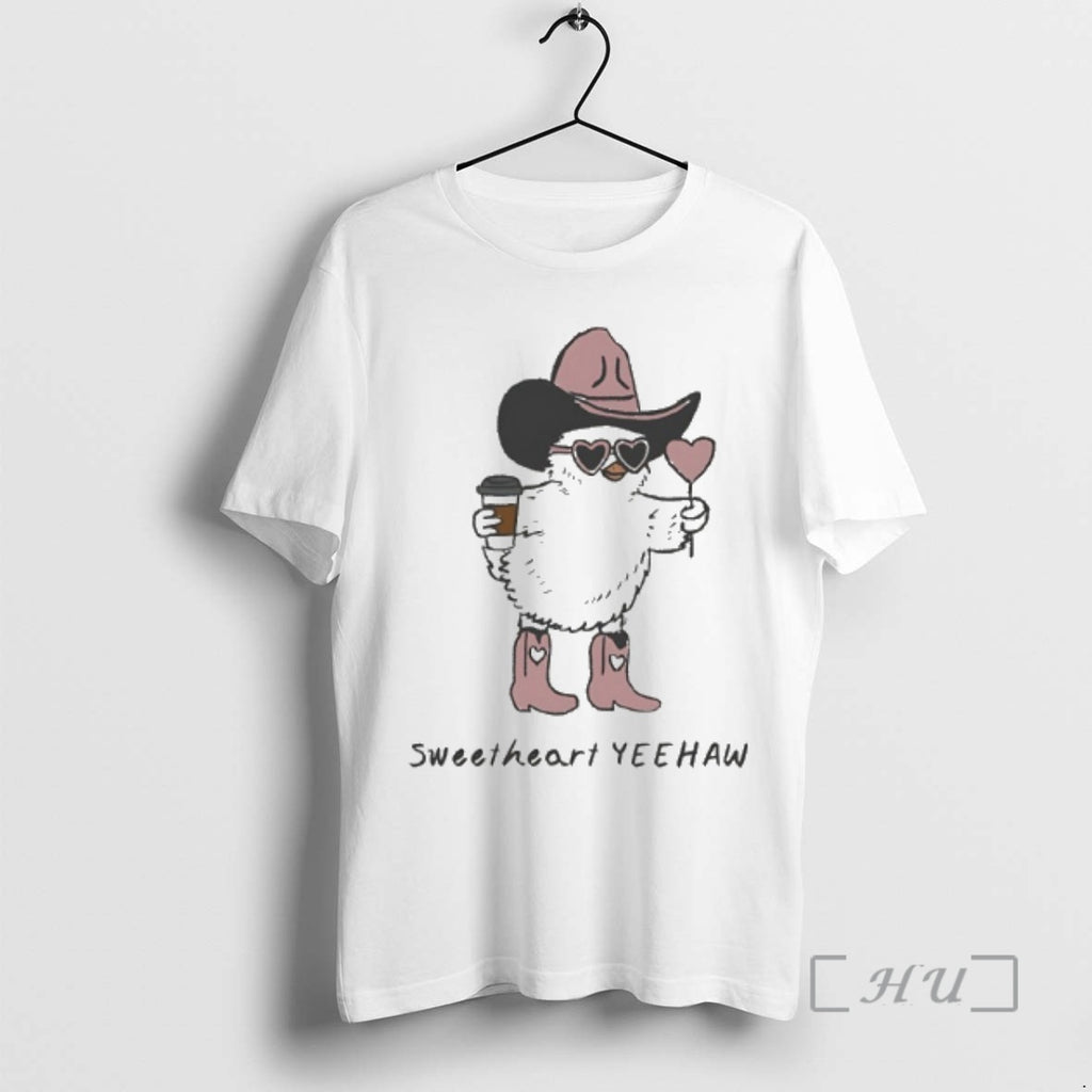 Trending Chicken Cowboy Sweetheart Yeehaw
