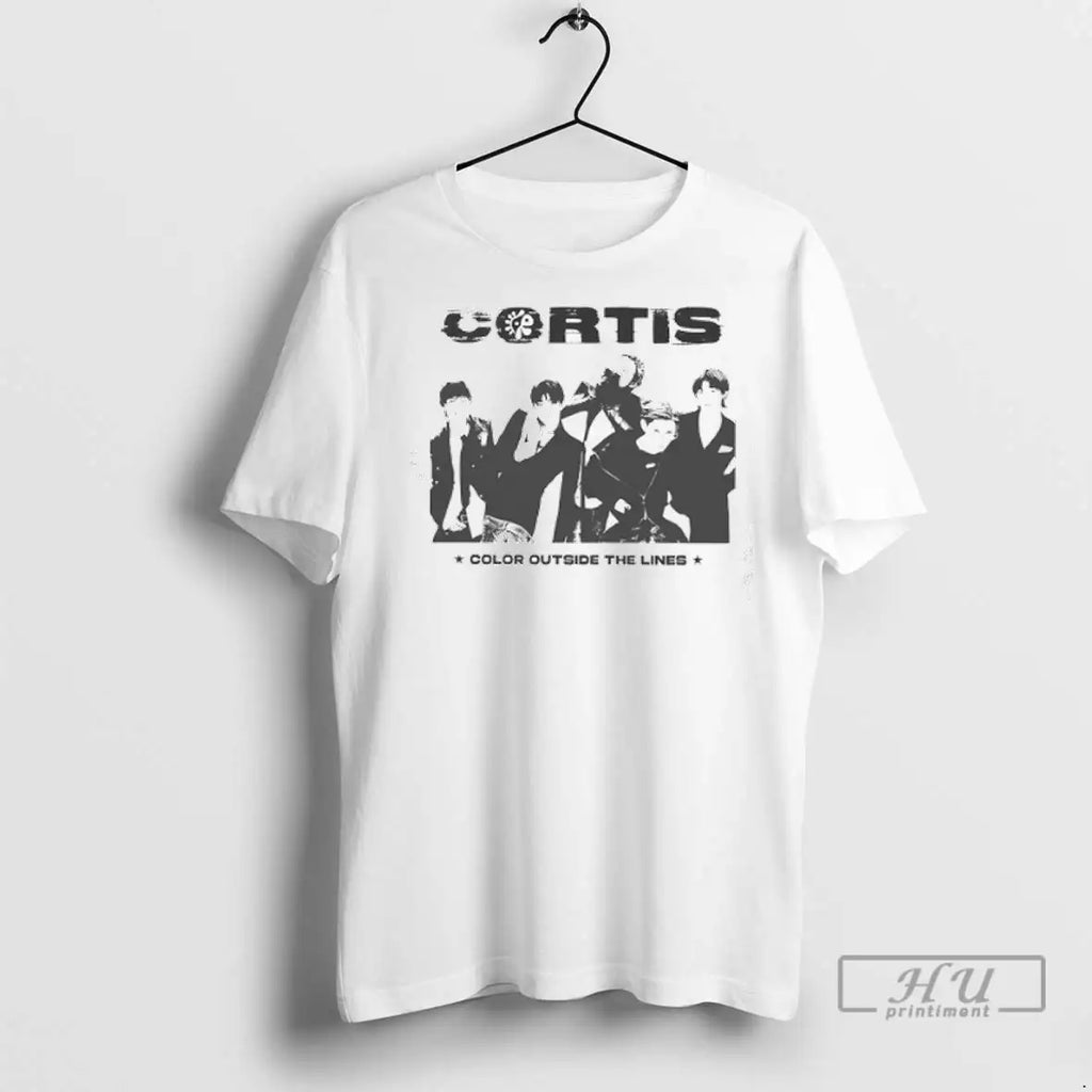 Trending Cortis Band K Pop Color Outside The Lines T Shirts