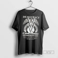Trending Democracy Double Victory Campaign Wwii At Home Abroad T Shirt Unisex , , , Long Sleeve Tee