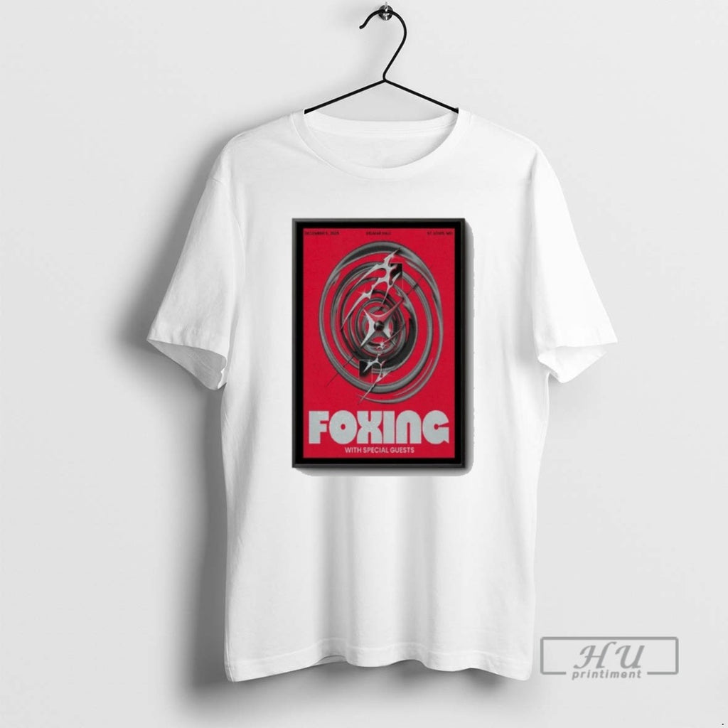 Trending Foxing Dec 5 2025 Delmar Hall In St T Shirts