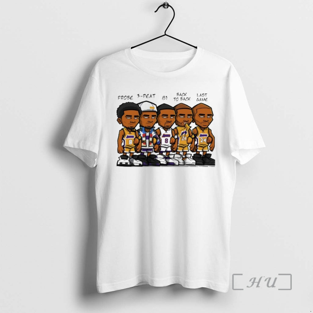Trending Frobe 3 Peat 81 Back To Back Last Game Nba Player Cartoon Premium