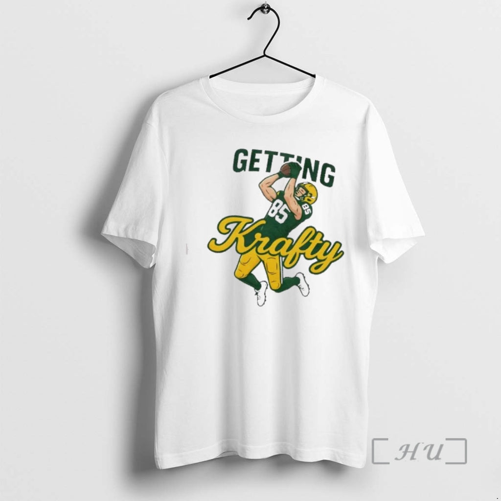 Trending Getting Krafty Tucker Kraft 85 Green Bay Packers Caricature