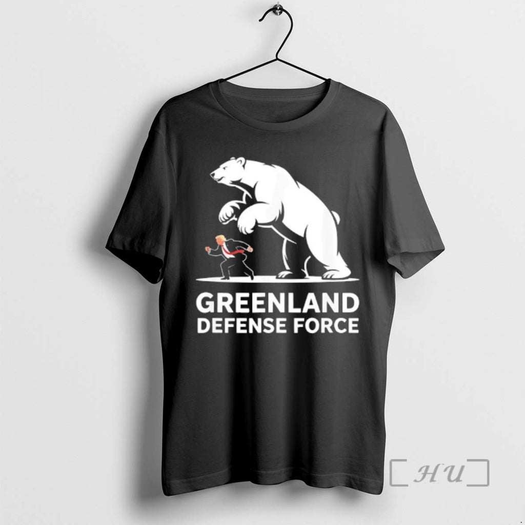 Trending Greenland Trump Defense Polar Bear Political Graphic