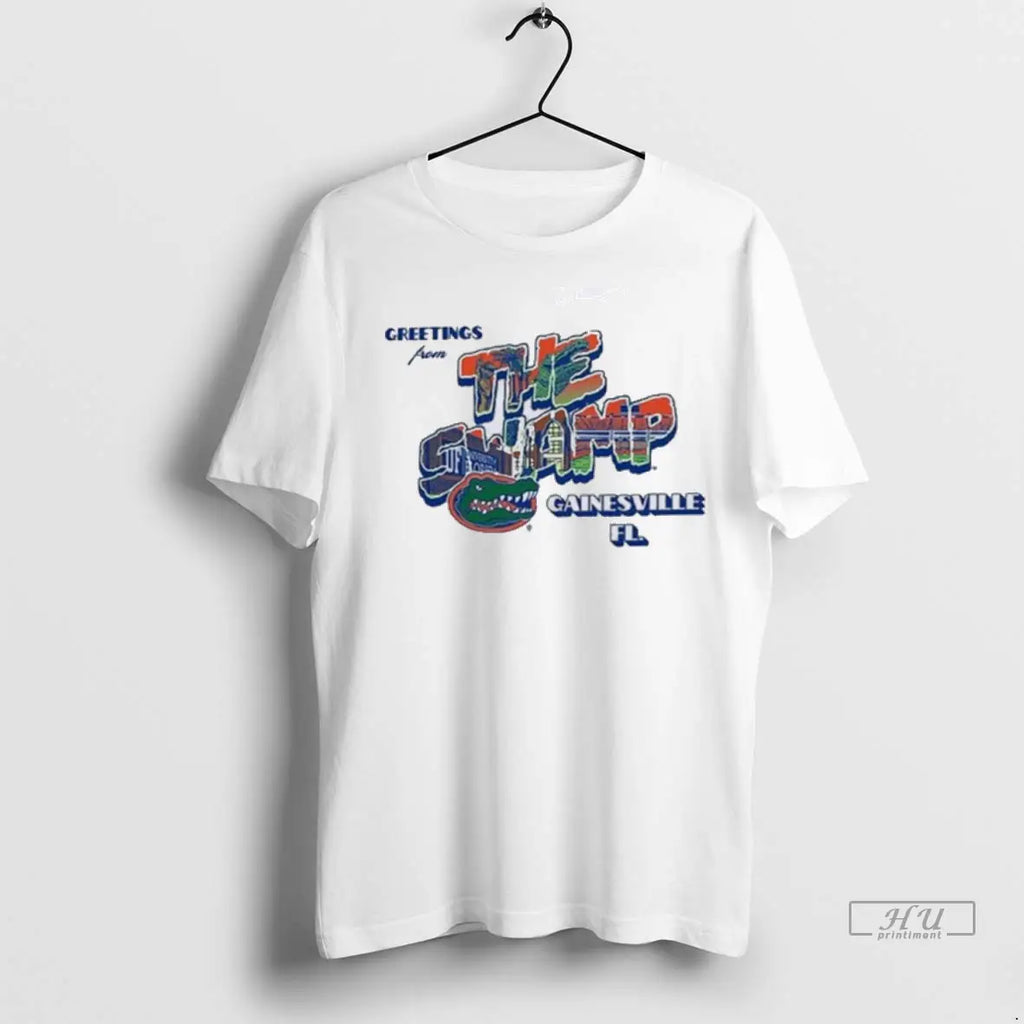 Trending Greeting From The Swamp Florida Gators T Shirts