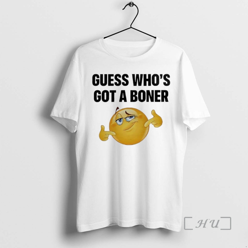 Trending Guess Whos Got A Boner Emoji