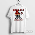 Trending Gunner Stockton Georgia Bulldogs Football Retro Baller 8 Bit Style T Shirt Unisex , , , Long Sleeve Tee