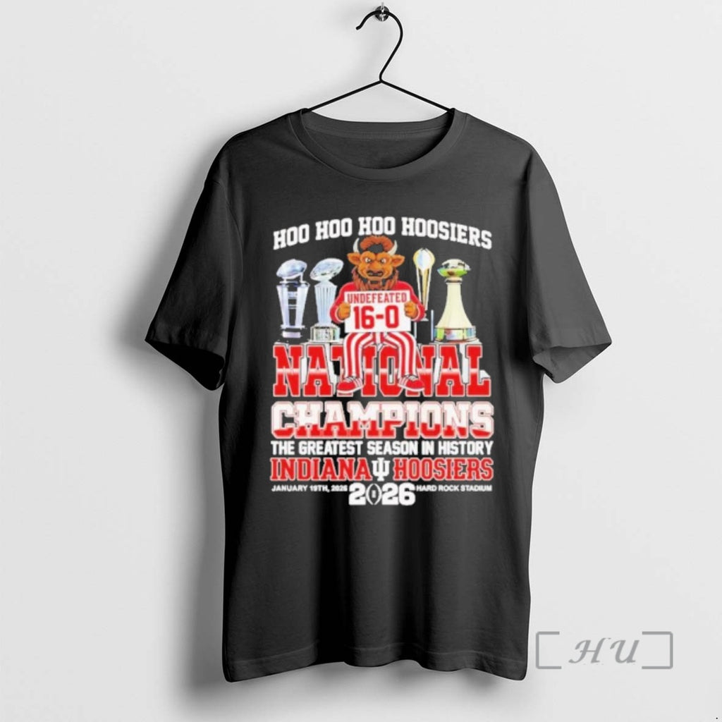 Trending Hoo Hoo Hoo Iu Hoosiers Undefeated 16 0 National Champions The Greatest Season In