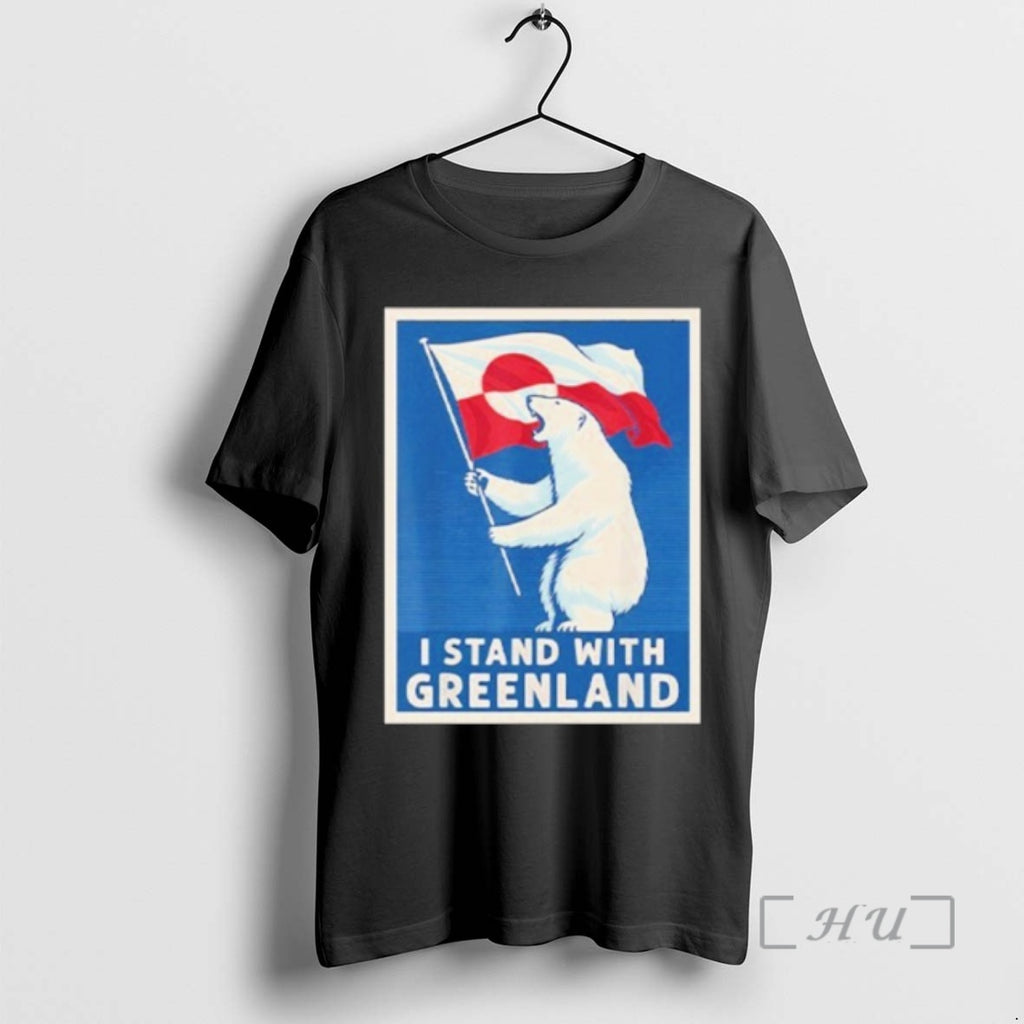 Trending I Stand With Greenland Flag Bear