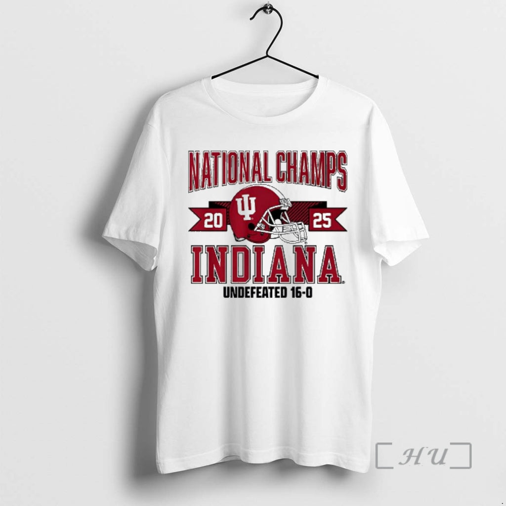 Trending Indiana Football 2025 Cfp National Champions Arched Helmet
