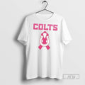 Trending Indianapolis Colts October Breast Cancer 2 Sided T Shirt Unisex , , , Long Sleeve Tee
