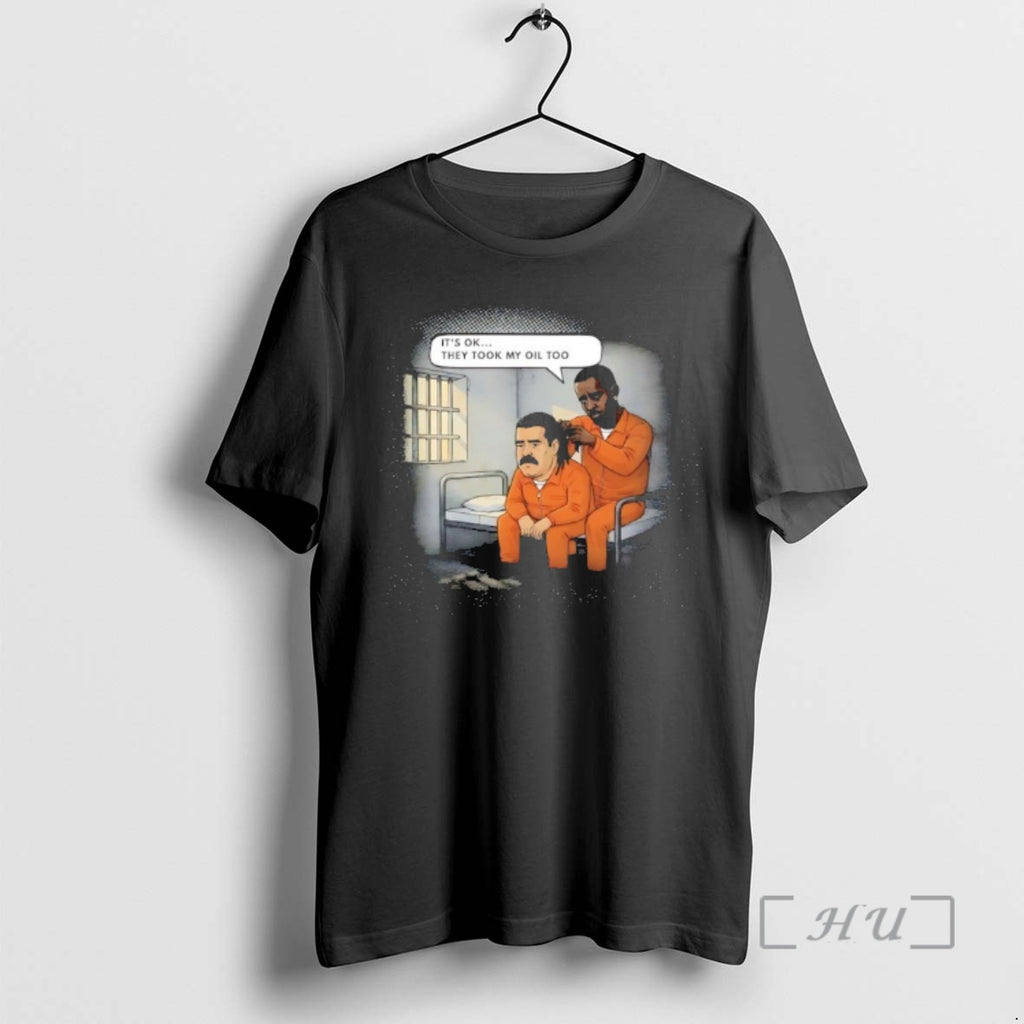 Trending Its Ok They Took My Oil Too Diddy And Maduro Premium T Shirts Sweater