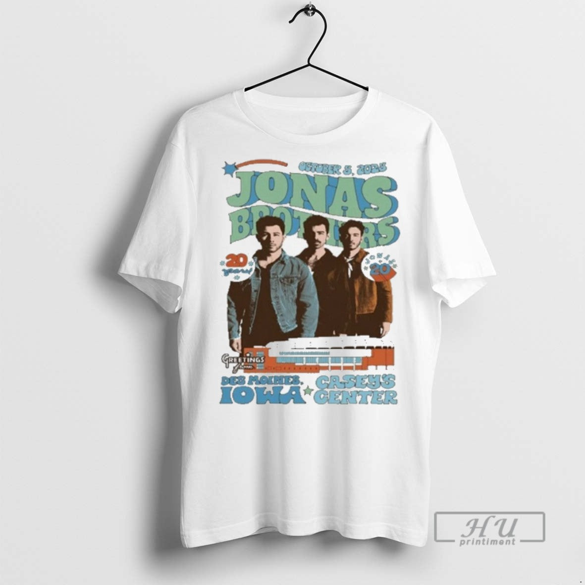 Trending Jonas Brothers Des Moines Ia Oct 05 2025 T Shirts s Unisex , , , Long Sleeve Tee