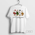 Trending Just A Jolly Goose Santa Claus Christmas Tree Reindeer And Gingerbread Christmas Unisex , , , Long Sleeve Tee
