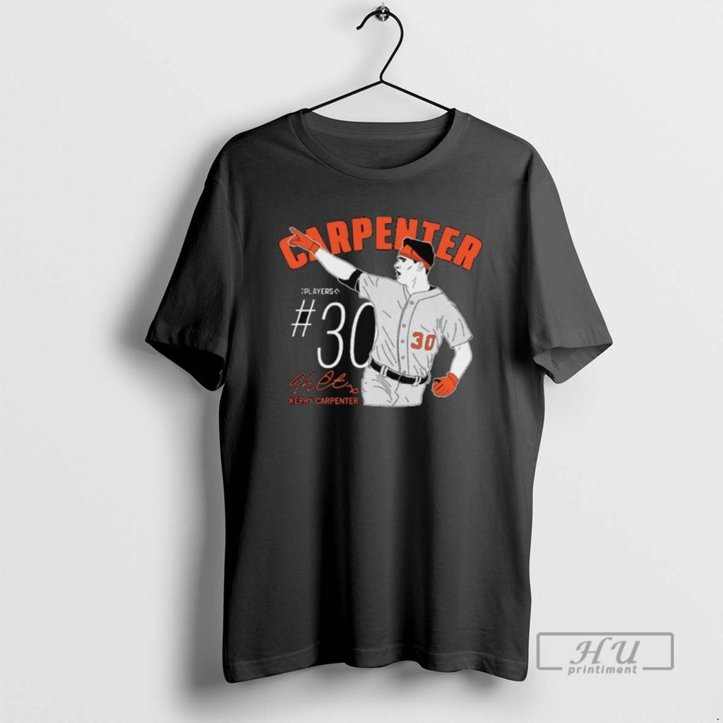 Trending Kerry Carpenter 30 Detroit Tigers Signature Long Sleve T Shirts