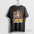 Trending Las Vegas Aces 2025 Wnba Finals Champions Players T Shirt Unisex , , , Long Sleeve Tee