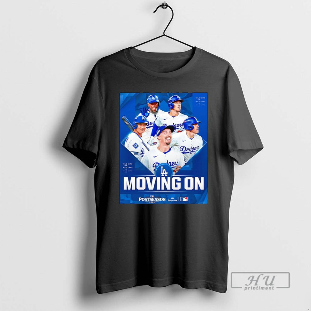 Trending Los Angeles Dodgers 2025 Postseason Moving On T Shirts