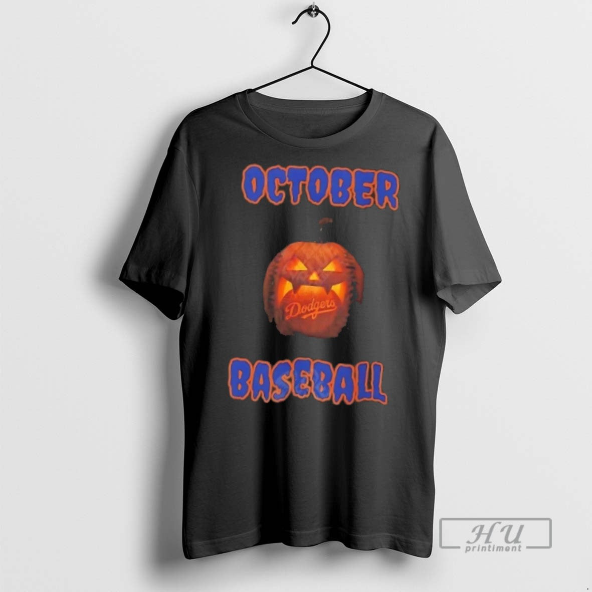 Trending Los Angeles Dodgers Pumpkin October Baseball T Shirt Unisex , , , Long Sleeve Tee